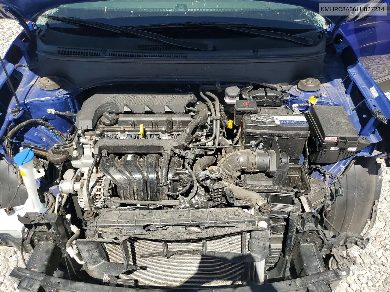 2020 Hyundai Venue Sel VIN: KMHRC8A36LU027234 Lot: 59380886