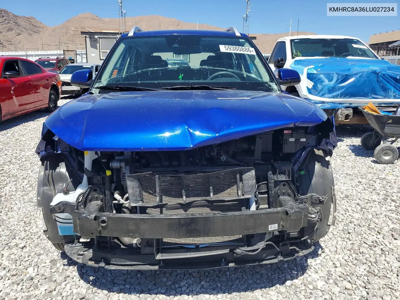 2020 Hyundai Venue Sel VIN: KMHRC8A36LU027234 Lot: 59380886