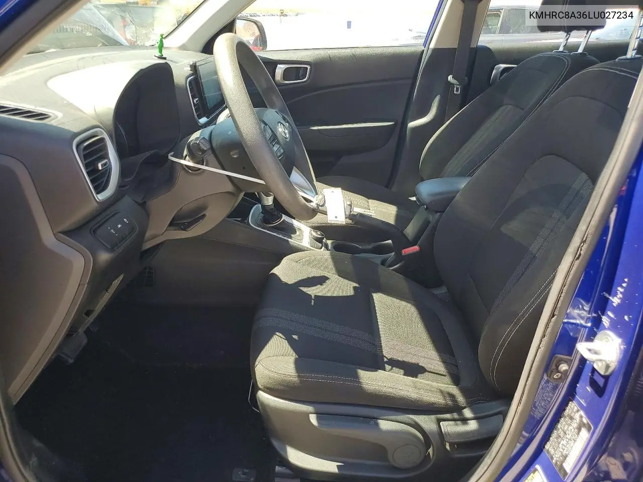 2020 Hyundai Venue Sel VIN: KMHRC8A36LU027234 Lot: 59380886