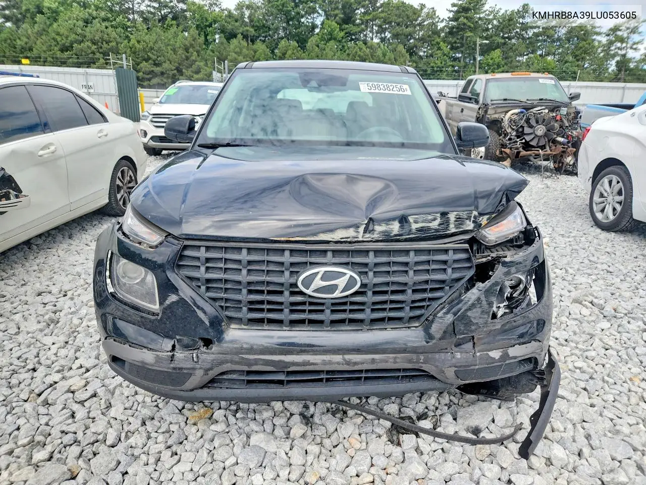 2020 Hyundai Venue Se VIN: KMHRB8A39LU053605 Lot: 59838256