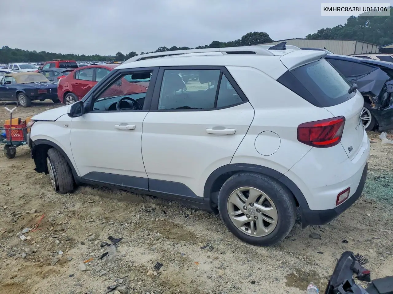 2020 Hyundai Venue Sel VIN: KMHRC8A38LU016106 Lot: 60279656