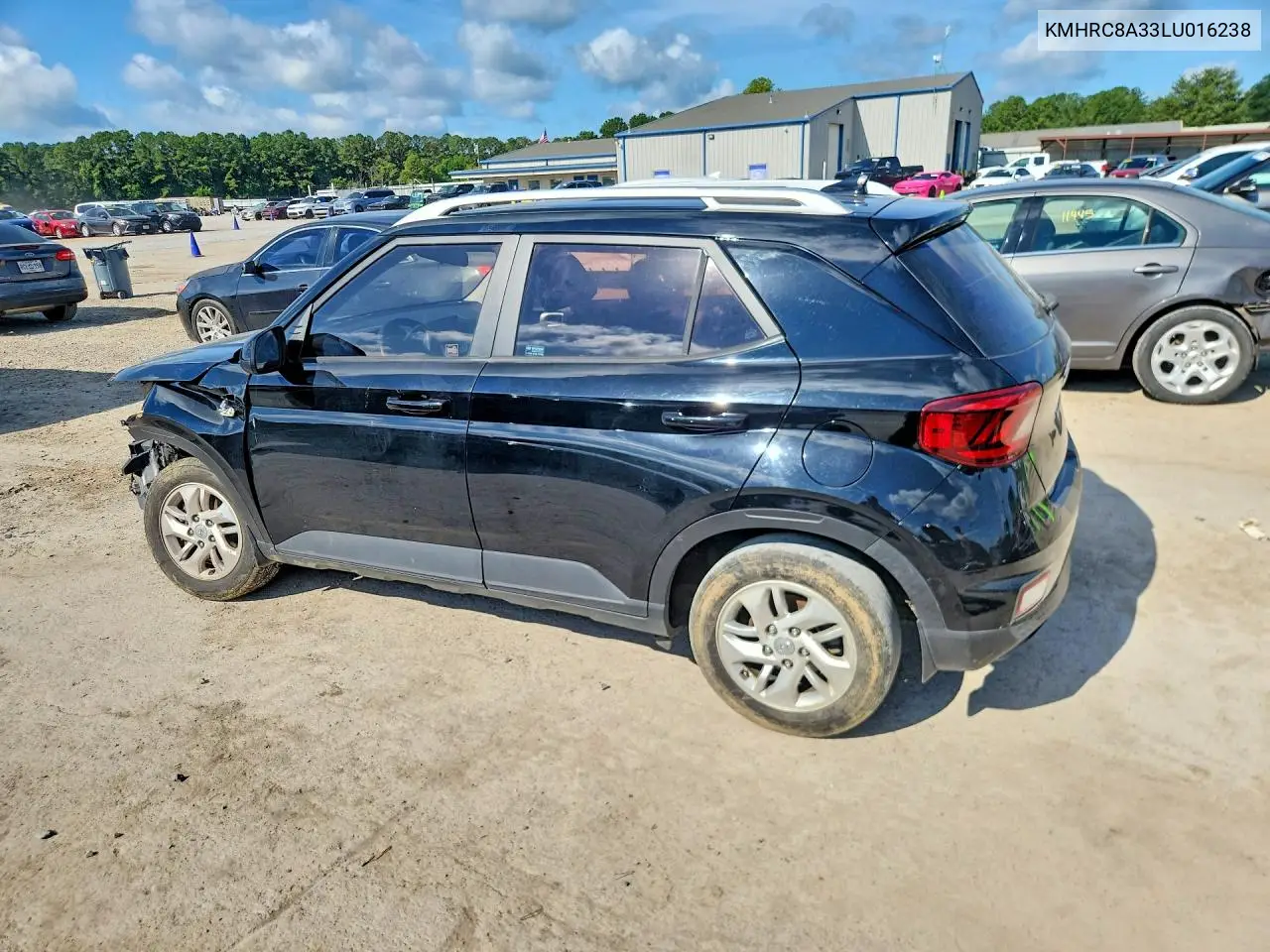 2020 Hyundai Venue Sel VIN: KMHRC8A33LU016238 Lot: 60405006