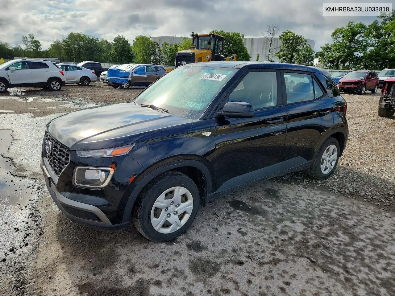2020 Hyundai Venue Se VIN: KMHRB8A33LU033818 Lot: 61388196