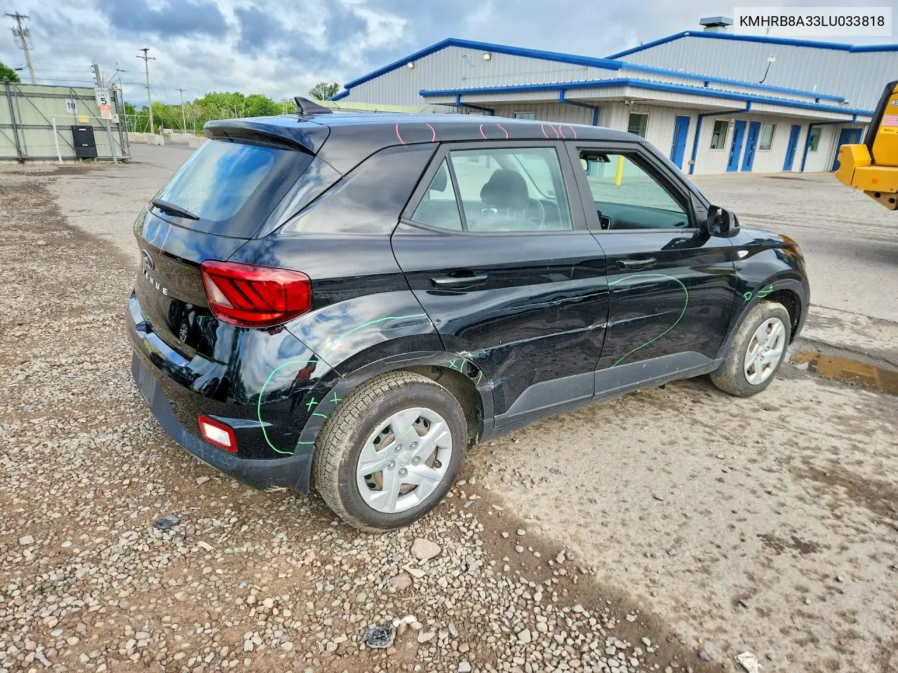 2020 Hyundai Venue Se VIN: KMHRB8A33LU033818 Lot: 61388196