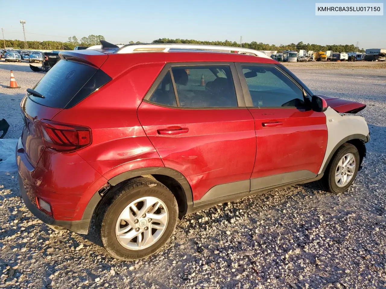 KMHRC8A35LU017150 2020 Hyundai Venue Sel
