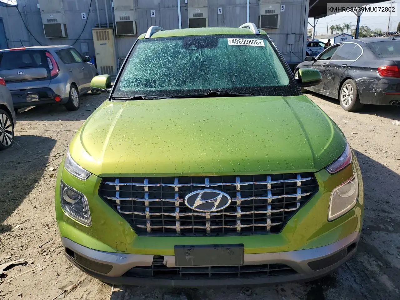 KMHRC8A39MU072802 2021 Hyundai Venue Sel