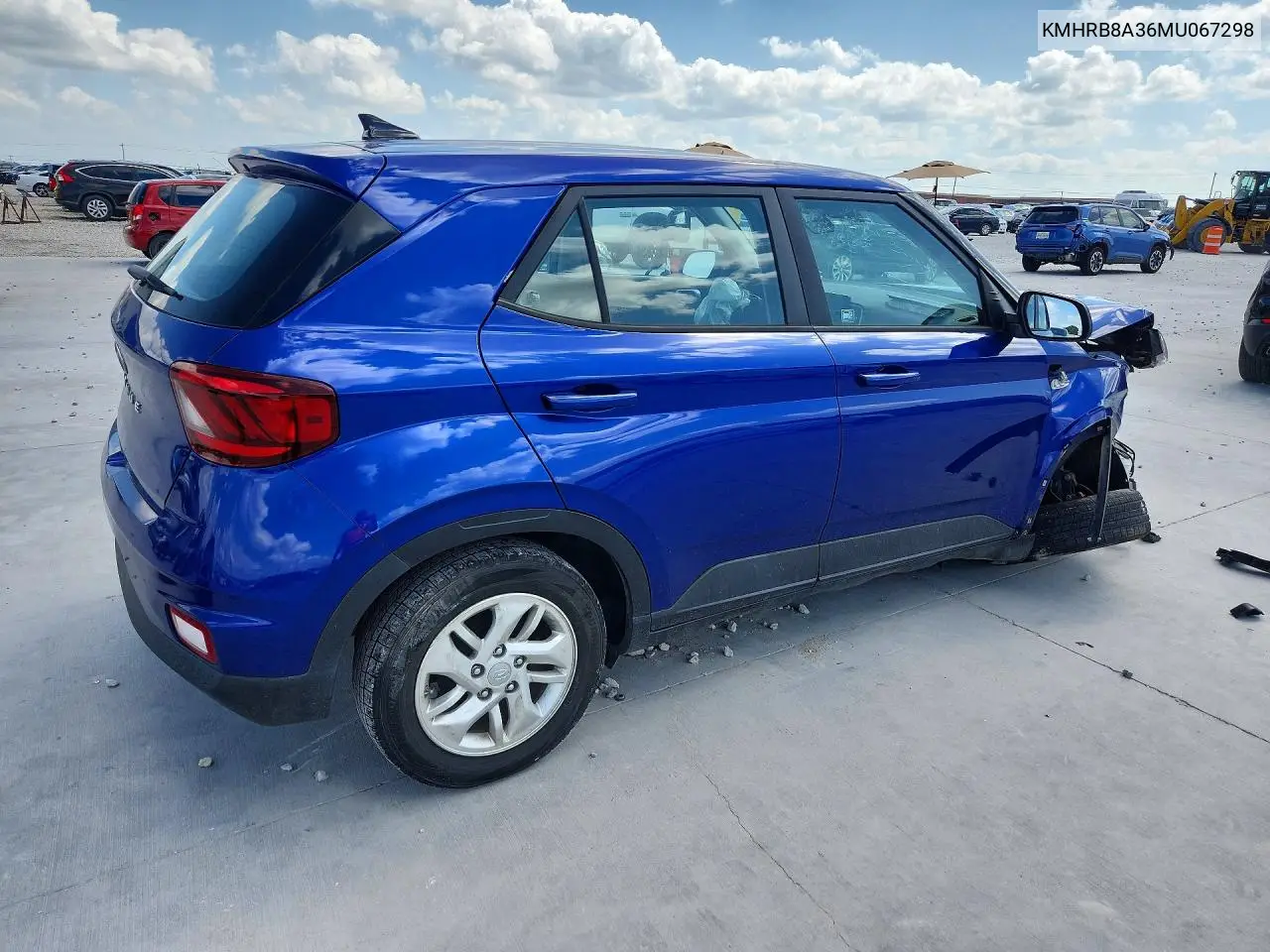 2021 Hyundai Venue Se VIN: KMHRB8A36MU067298 Lot: 56763626