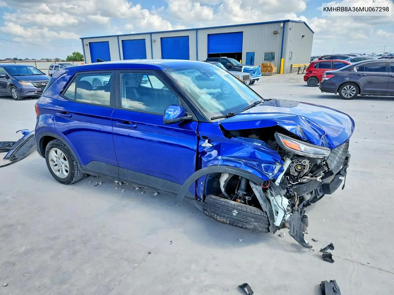 2021 Hyundai Venue Se VIN: KMHRB8A36MU067298 Lot: 56763626