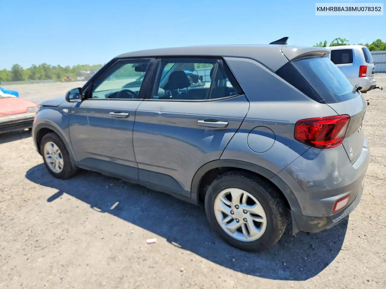 2021 Hyundai Venue Se VIN: KMHRB8A38MU078352 Lot: 58158786