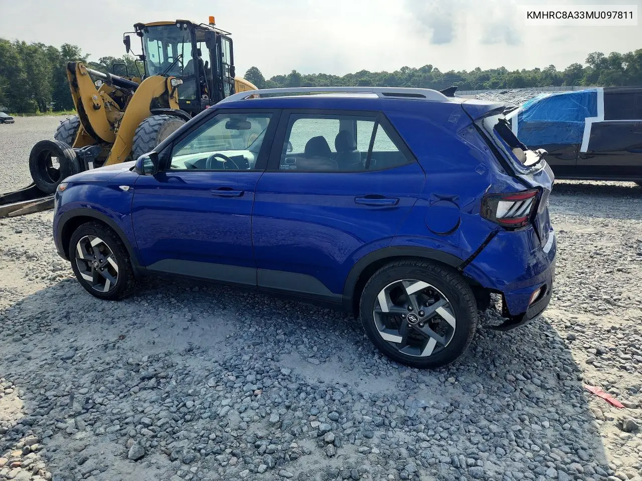 2021 Hyundai Venue Sel VIN: KMHRC8A33MU097811 Lot: 58583706