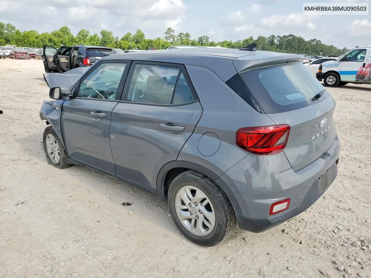 2021 Hyundai Venue Se VIN: KMHRB8A38MU090503 Lot: 58927506