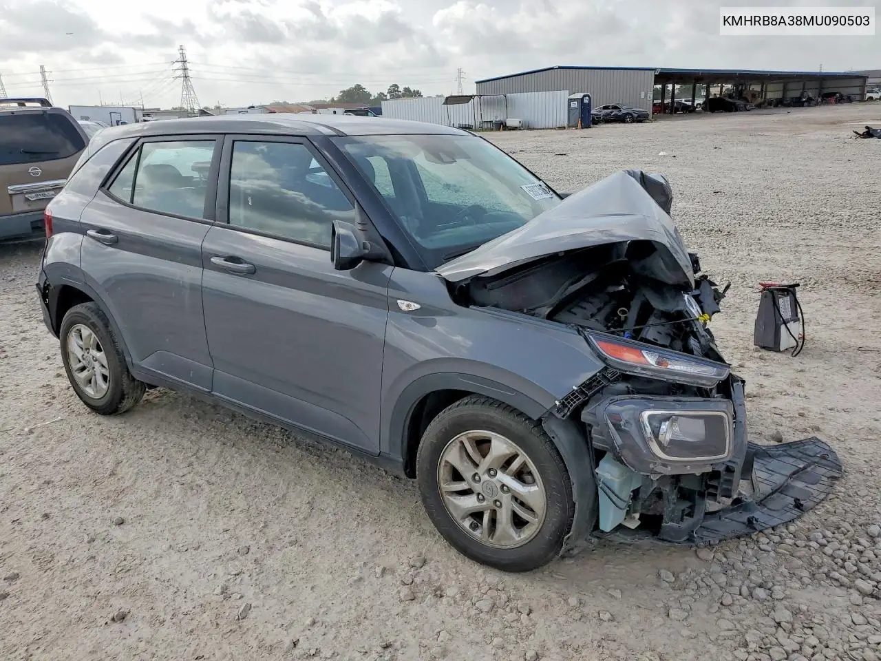 2021 Hyundai Venue Se VIN: KMHRB8A38MU090503 Lot: 58927506