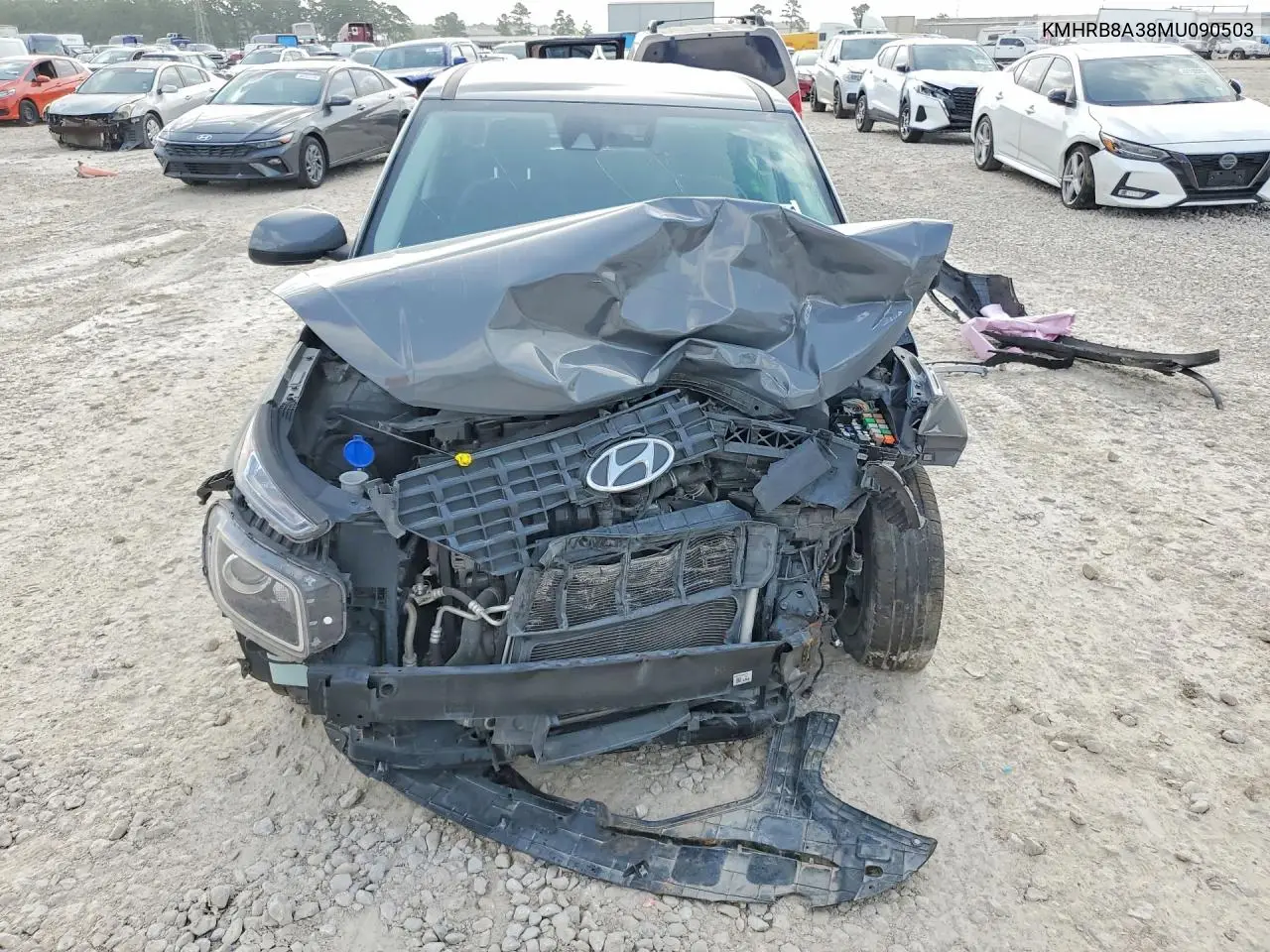 2021 Hyundai Venue Se VIN: KMHRB8A38MU090503 Lot: 58927506