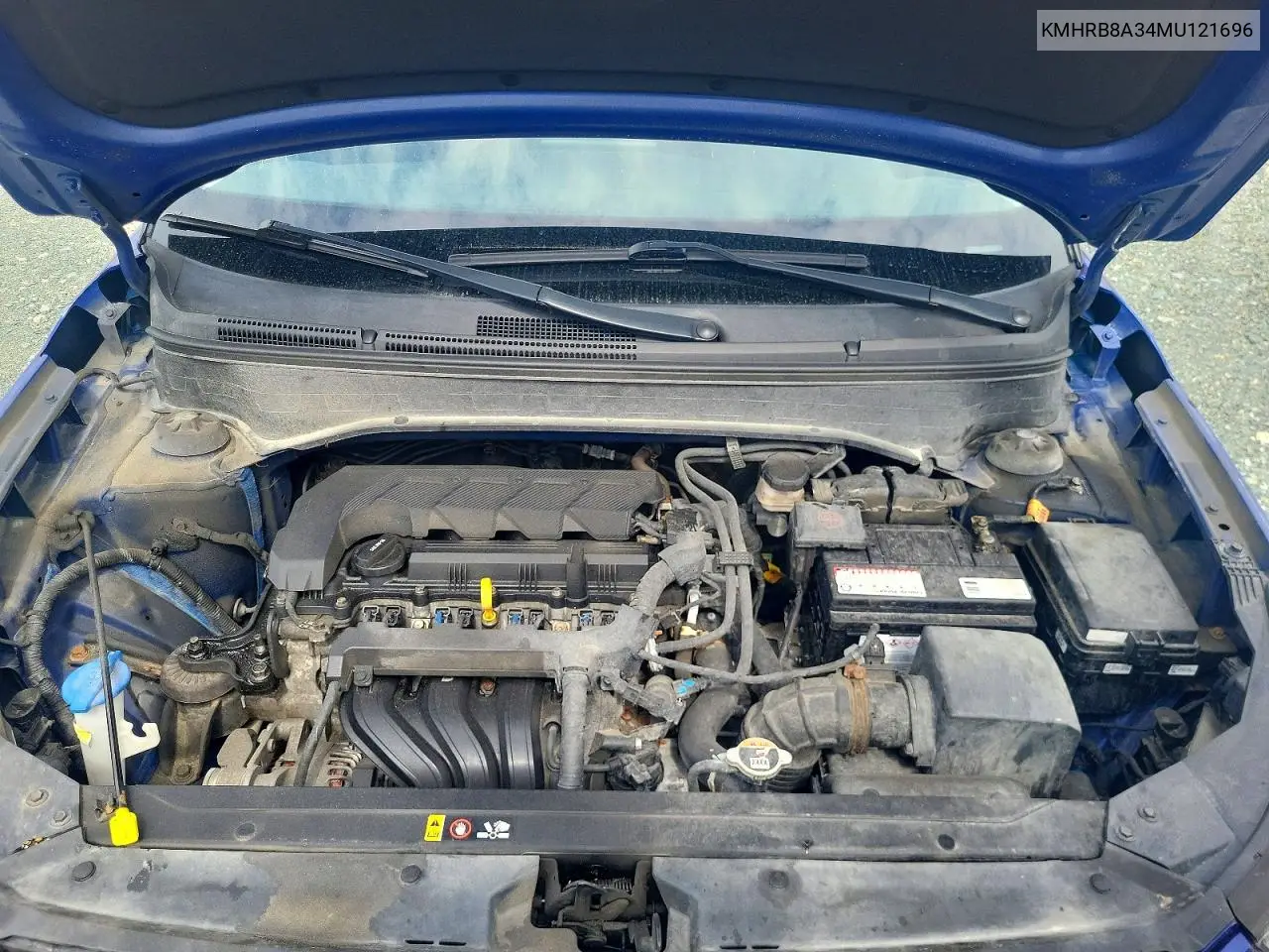 2021 Hyundai Venue Se VIN: KMHRB8A34MU121696 Lot: 59312606