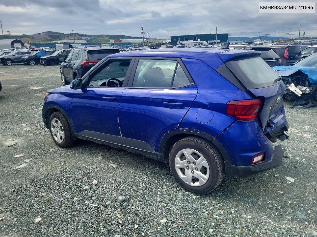 2021 Hyundai Venue Se VIN: KMHRB8A34MU121696 Lot: 59312606