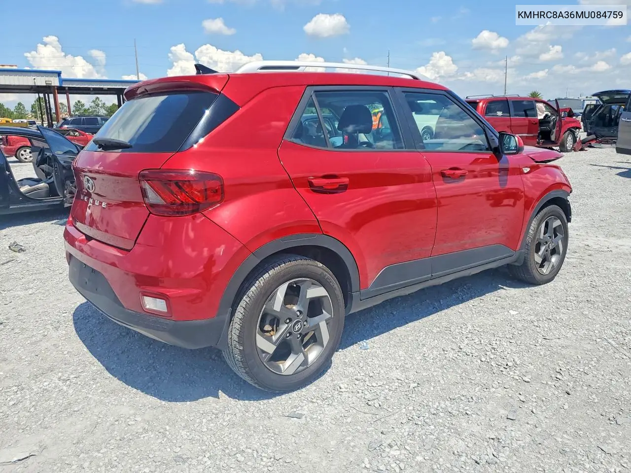 2021 Hyundai Venue Sel VIN: KMHRC8A36MU084759 Lot: 59353136