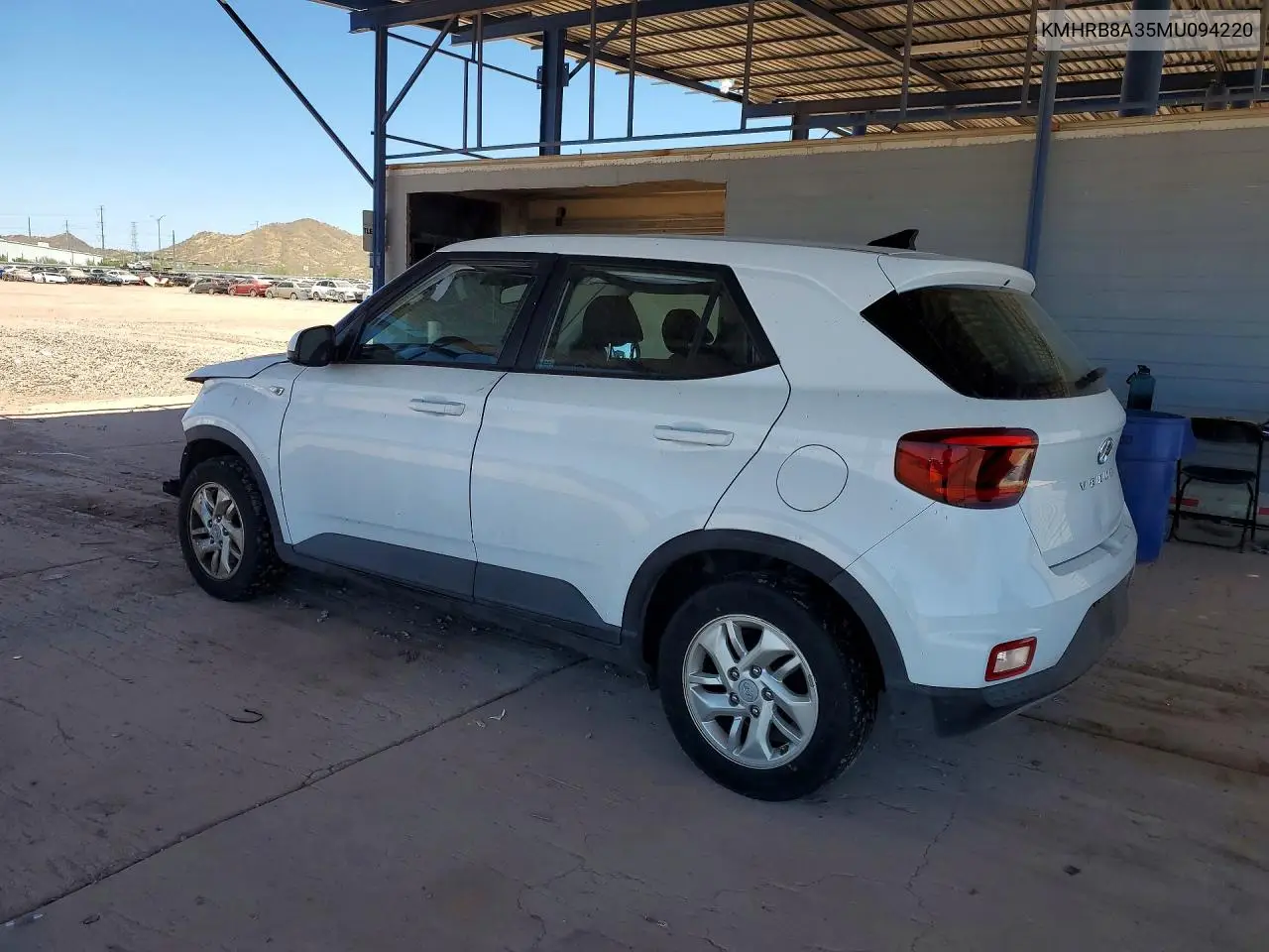 2021 Hyundai Venue Se VIN: KMHRB8A35MU094220 Lot: 59784016