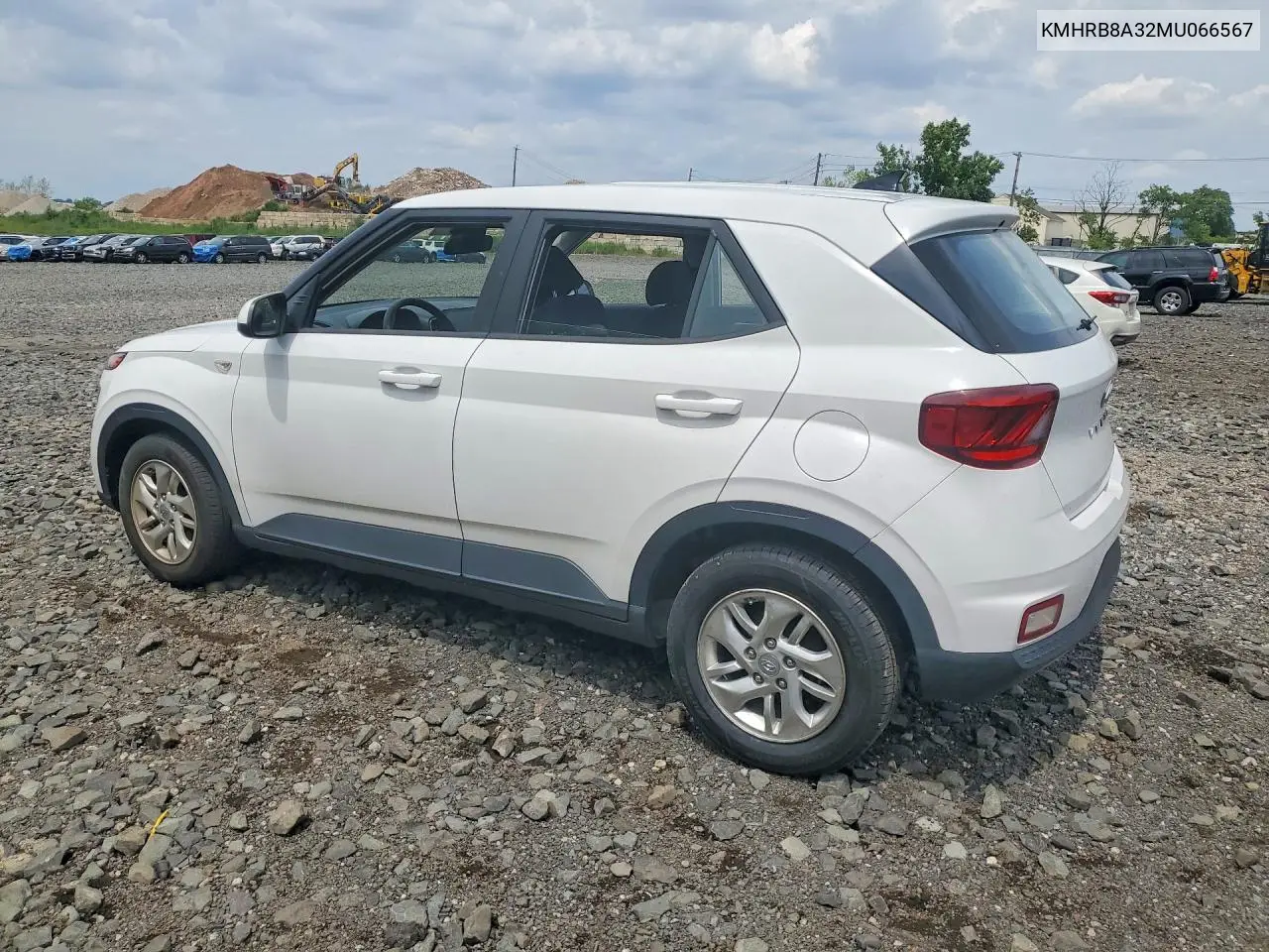 2021 Hyundai Venue Se VIN: KMHRB8A32MU066567 Lot: 60764896