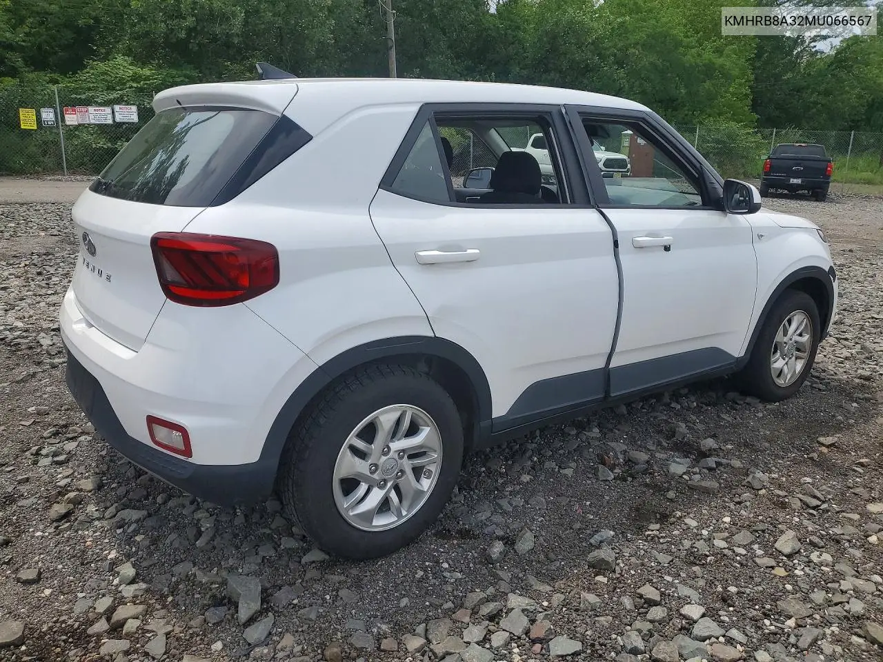 2021 Hyundai Venue Se VIN: KMHRB8A32MU066567 Lot: 60764896