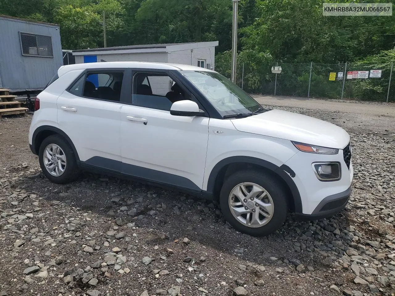 2021 Hyundai Venue Se VIN: KMHRB8A32MU066567 Lot: 60764896