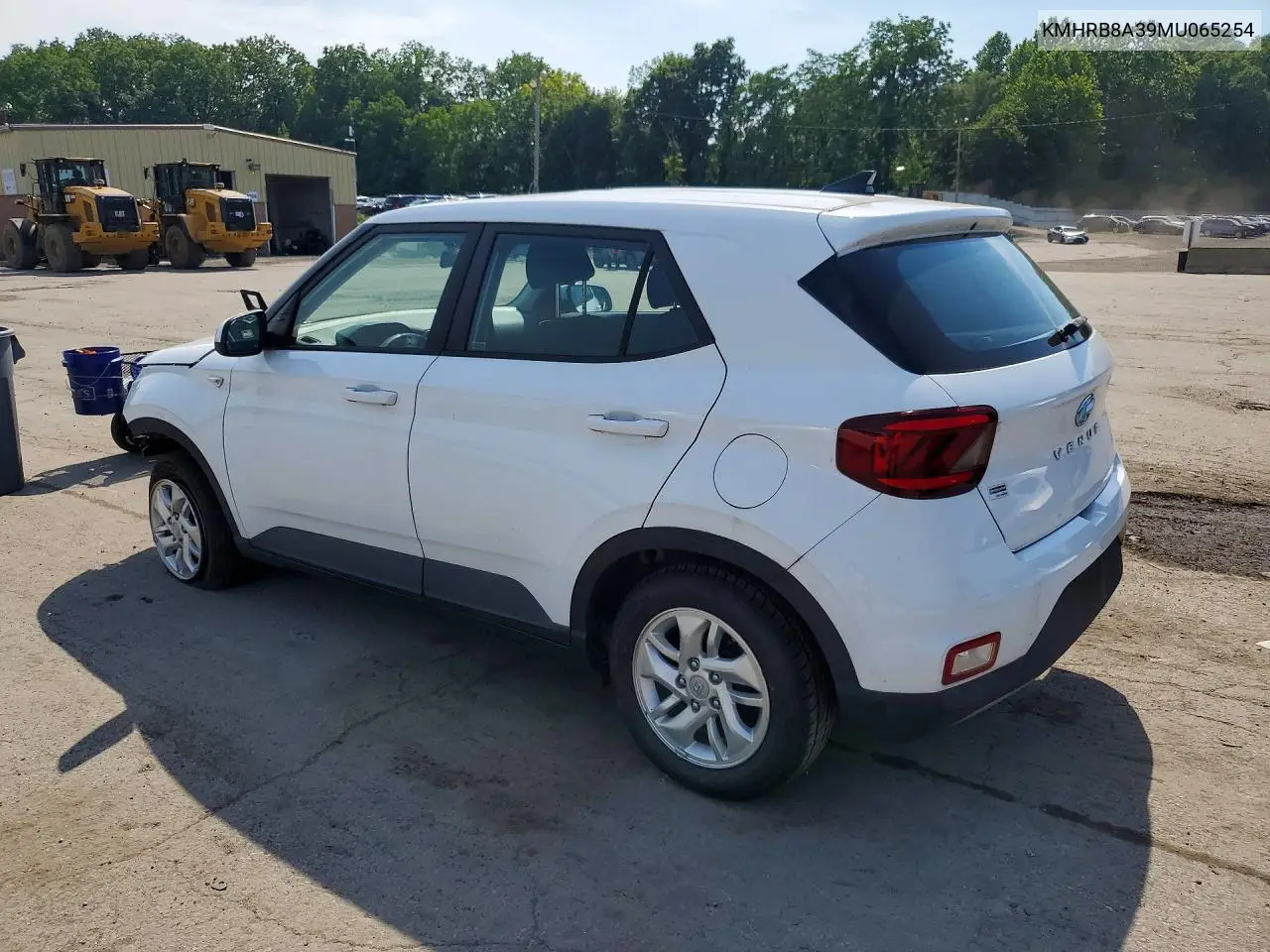 2021 Hyundai Venue Se VIN: KMHRB8A39MU065254 Lot: 60767666