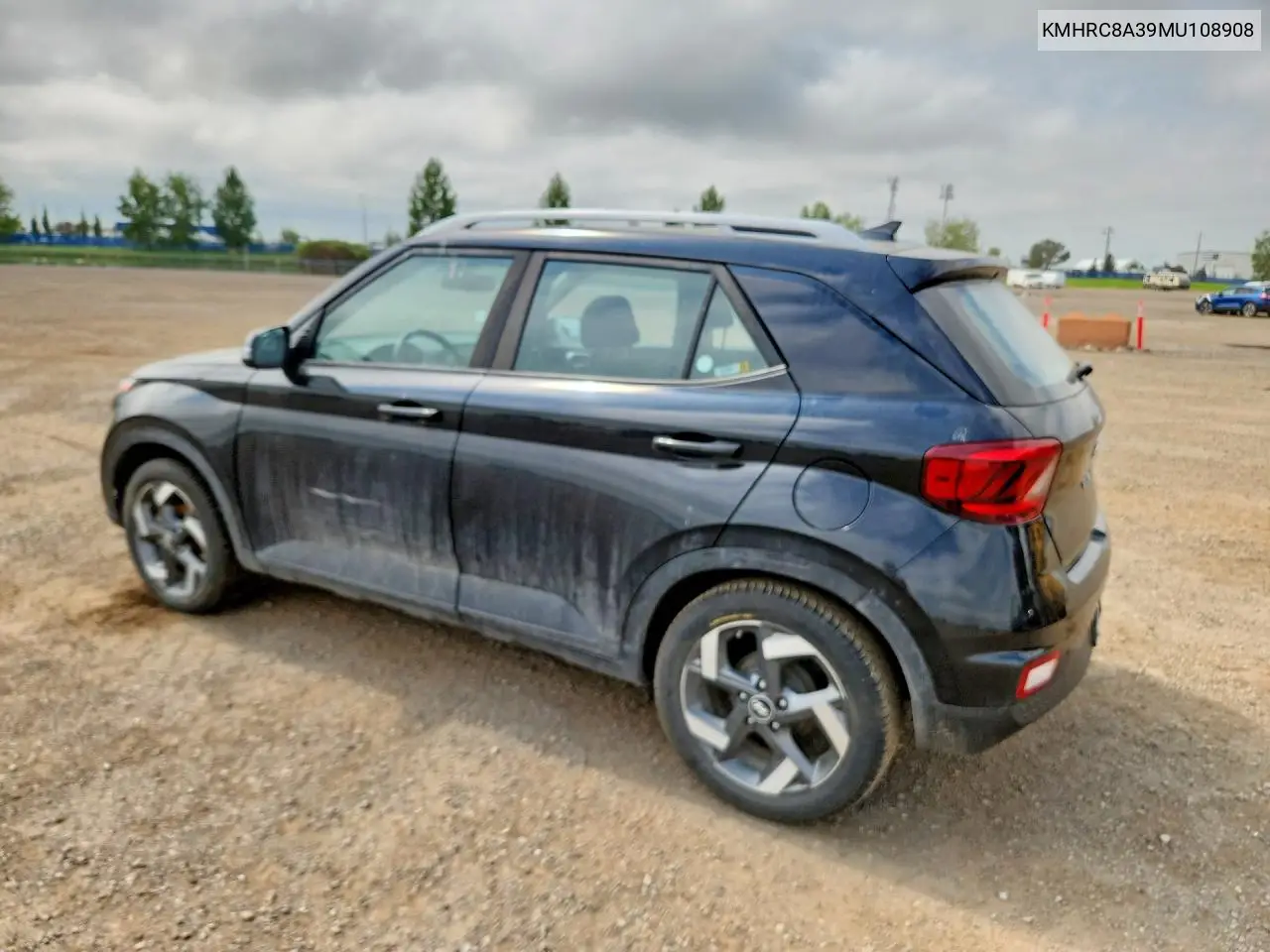 2021 Hyundai Venue Sel VIN: KMHRC8A39MU108908 Lot: 61204126