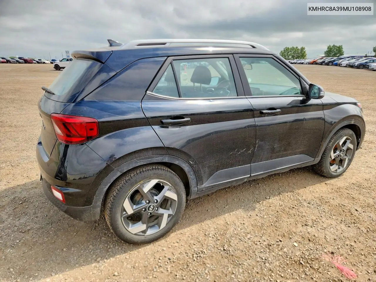 2021 Hyundai Venue Sel VIN: KMHRC8A39MU108908 Lot: 61204126