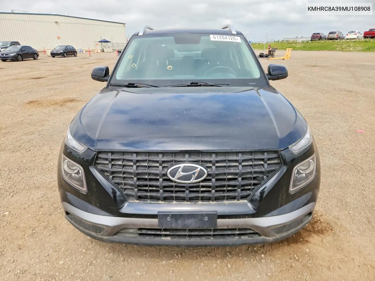 2021 Hyundai Venue Sel VIN: KMHRC8A39MU108908 Lot: 61204126