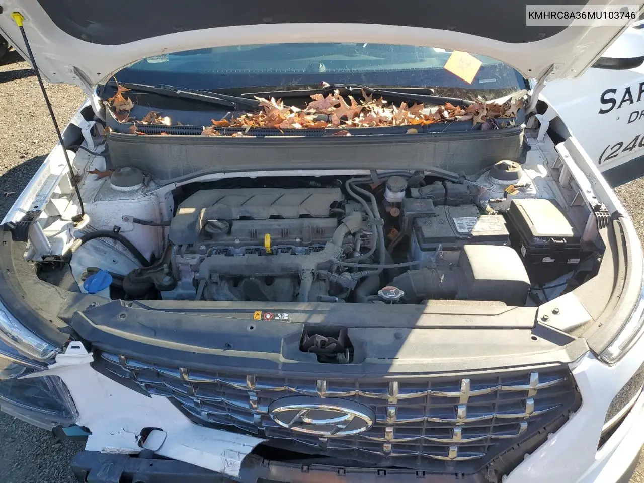 KMHRC8A36MU103746 2021 Hyundai Venue Sel