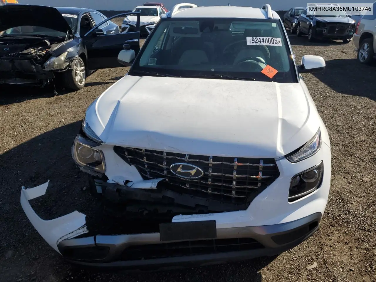 KMHRC8A36MU103746 2021 Hyundai Venue Sel