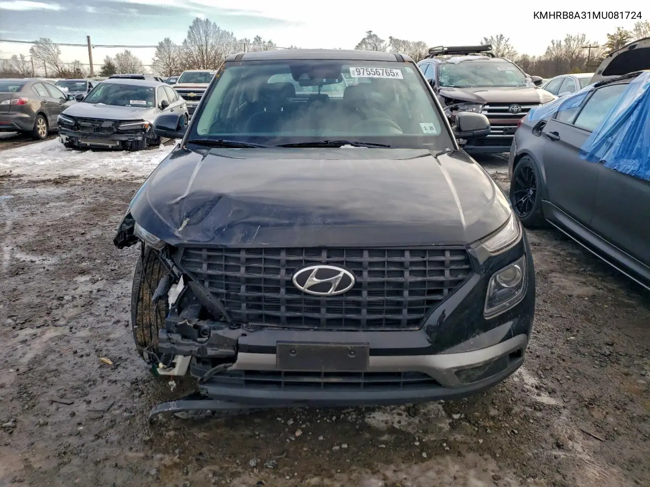 KMHRB8A31MU081724 2021 Hyundai Venue Se