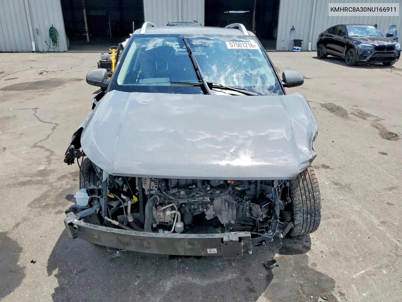 2022 Hyundai Venue Sel VIN: KMHRC8A30NU166911 Lot: 57501216