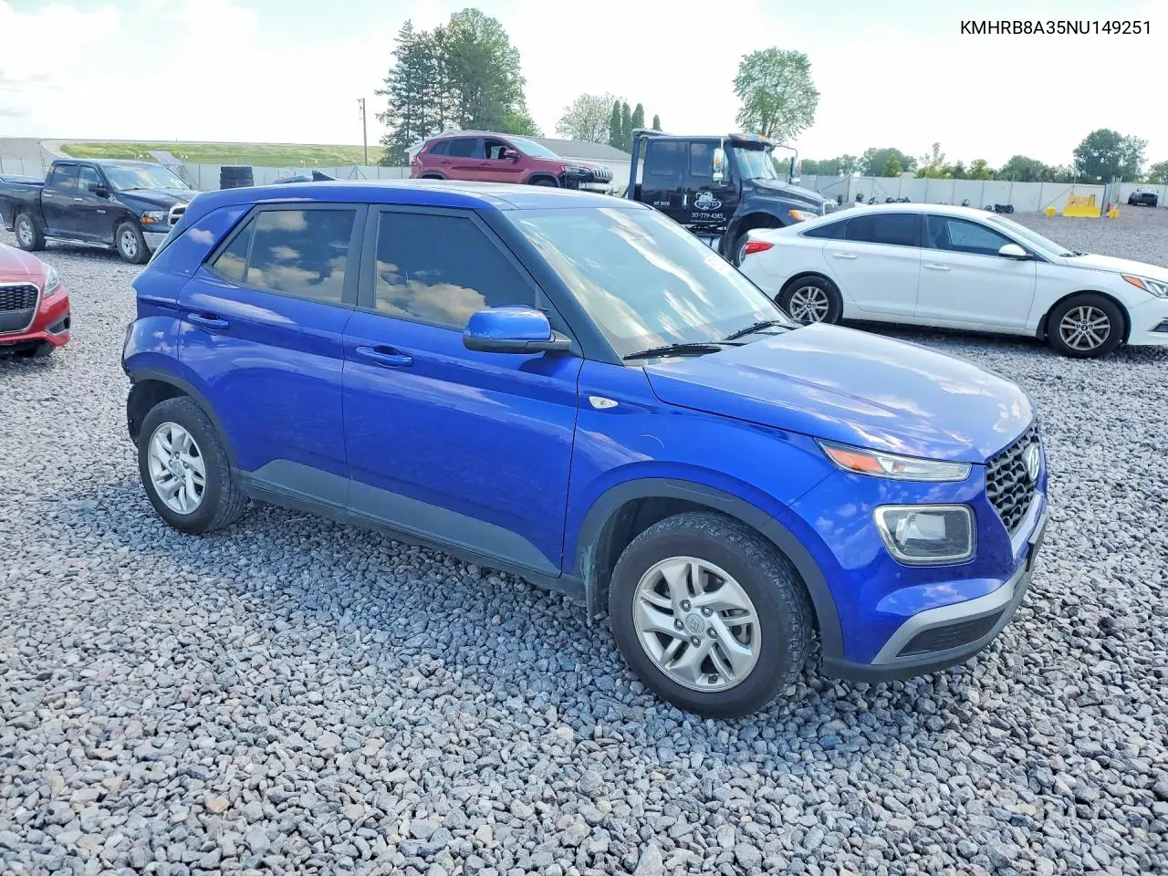 2022 Hyundai Venue Se VIN: KMHRB8A35NU149251 Lot: 58819276