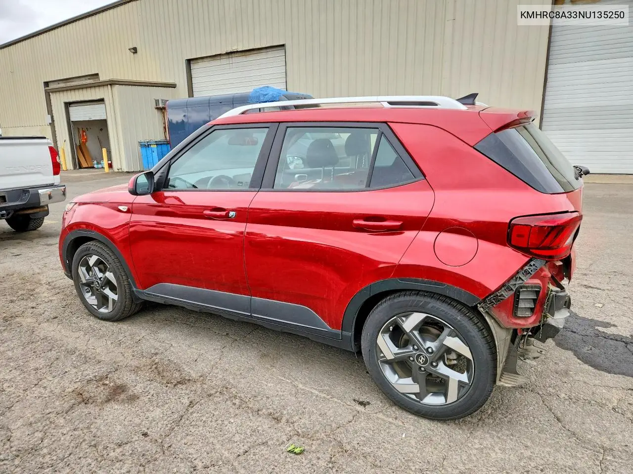 2022 Hyundai Venue Sel VIN: KMHRC8A33NU135250 Lot: 60079026
