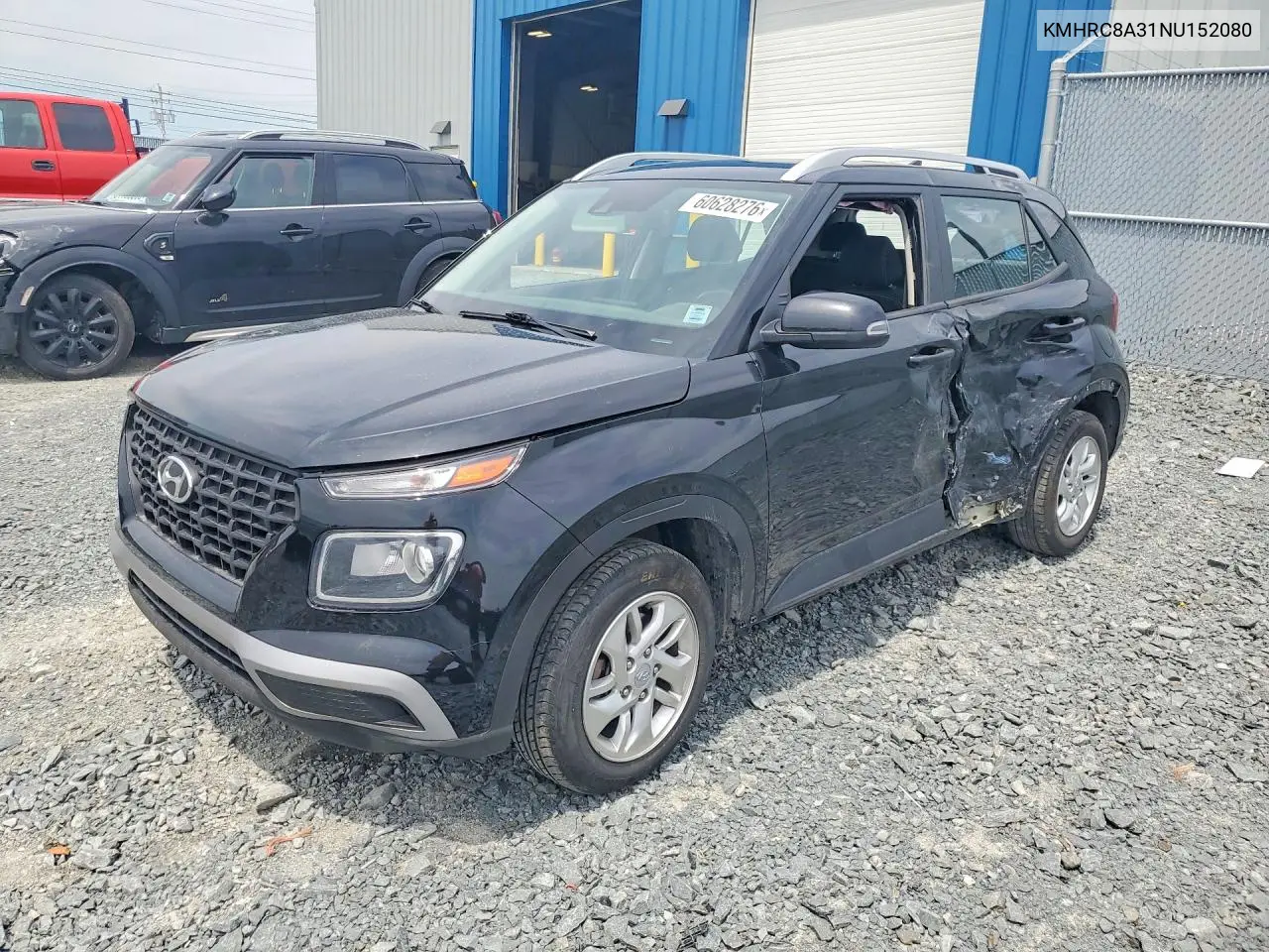 2022 Hyundai Venue Sel VIN: KMHRC8A31NU152080 Lot: 60628276