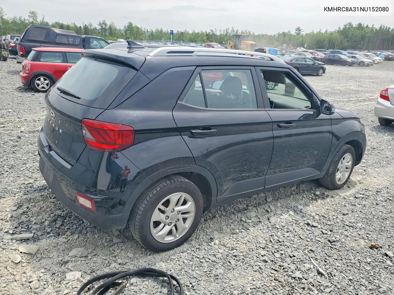 2022 Hyundai Venue Sel VIN: KMHRC8A31NU152080 Lot: 60628276