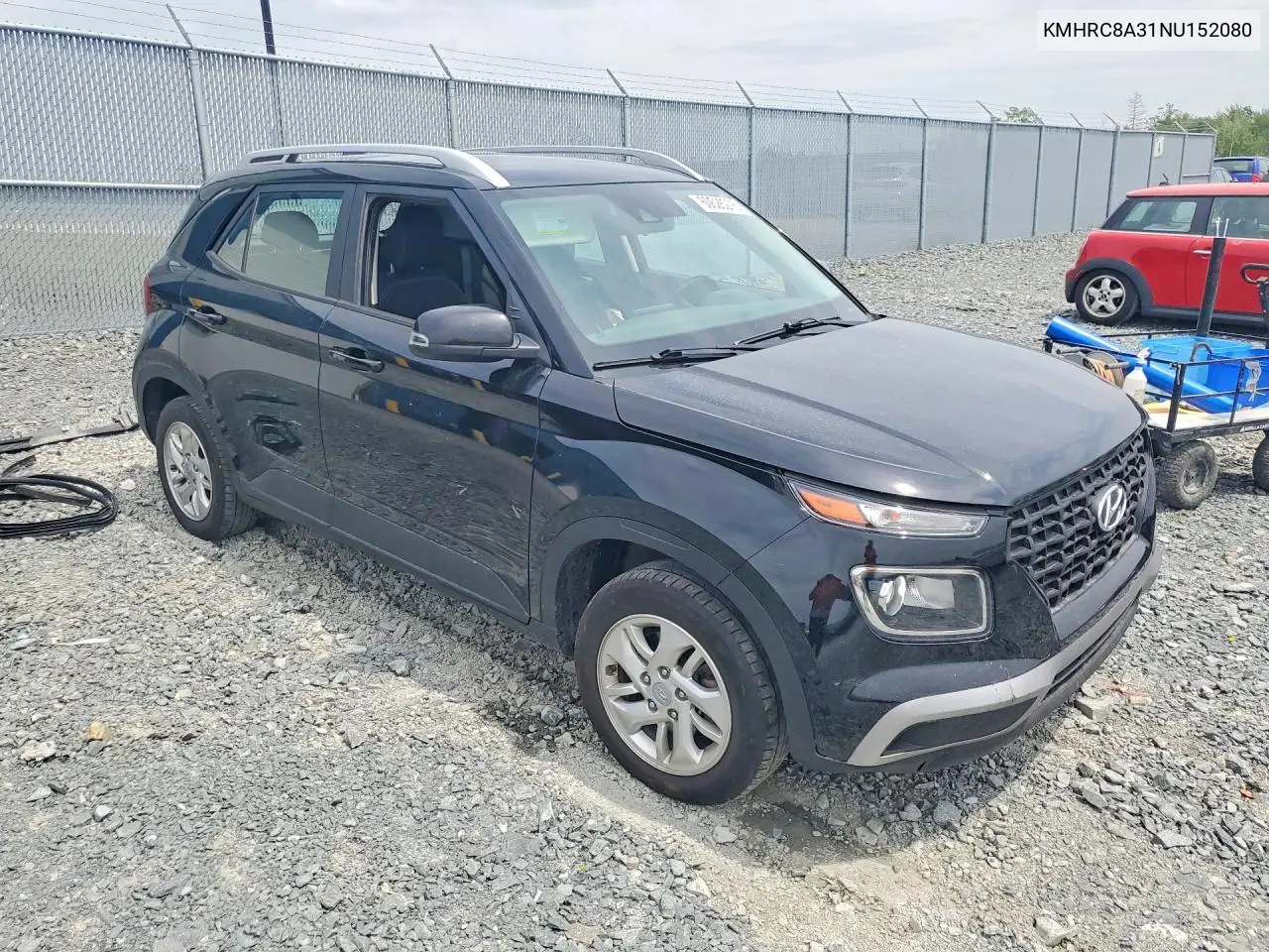 2022 Hyundai Venue Sel VIN: KMHRC8A31NU152080 Lot: 60628276