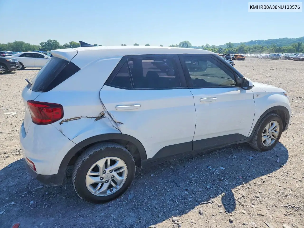 2022 Hyundai Venue Se VIN: KMHRB8A38NU133576 Lot: 60646476