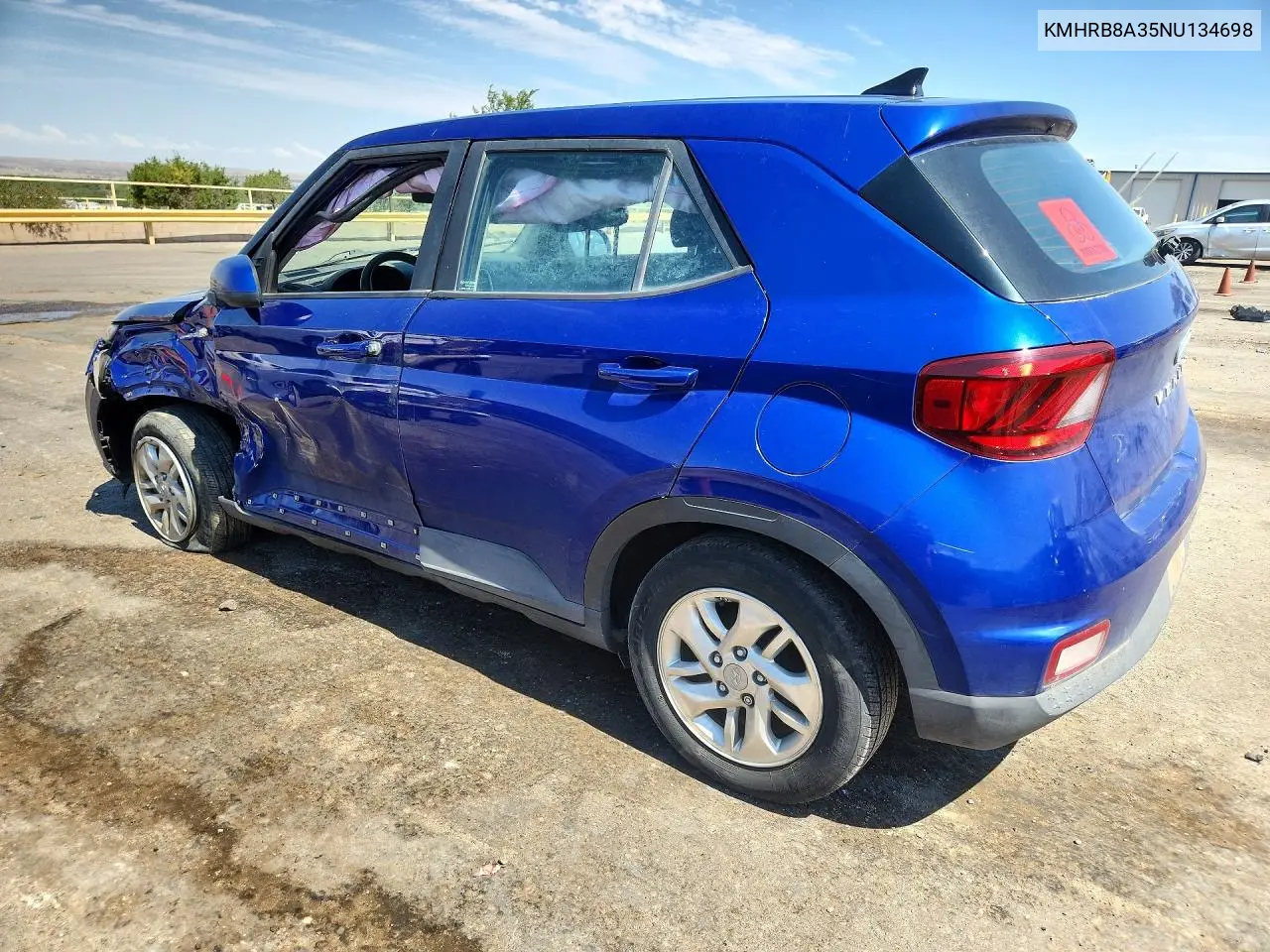 2022 Hyundai Venue Se VIN: KMHRB8A35NU134698 Lot: 61039486