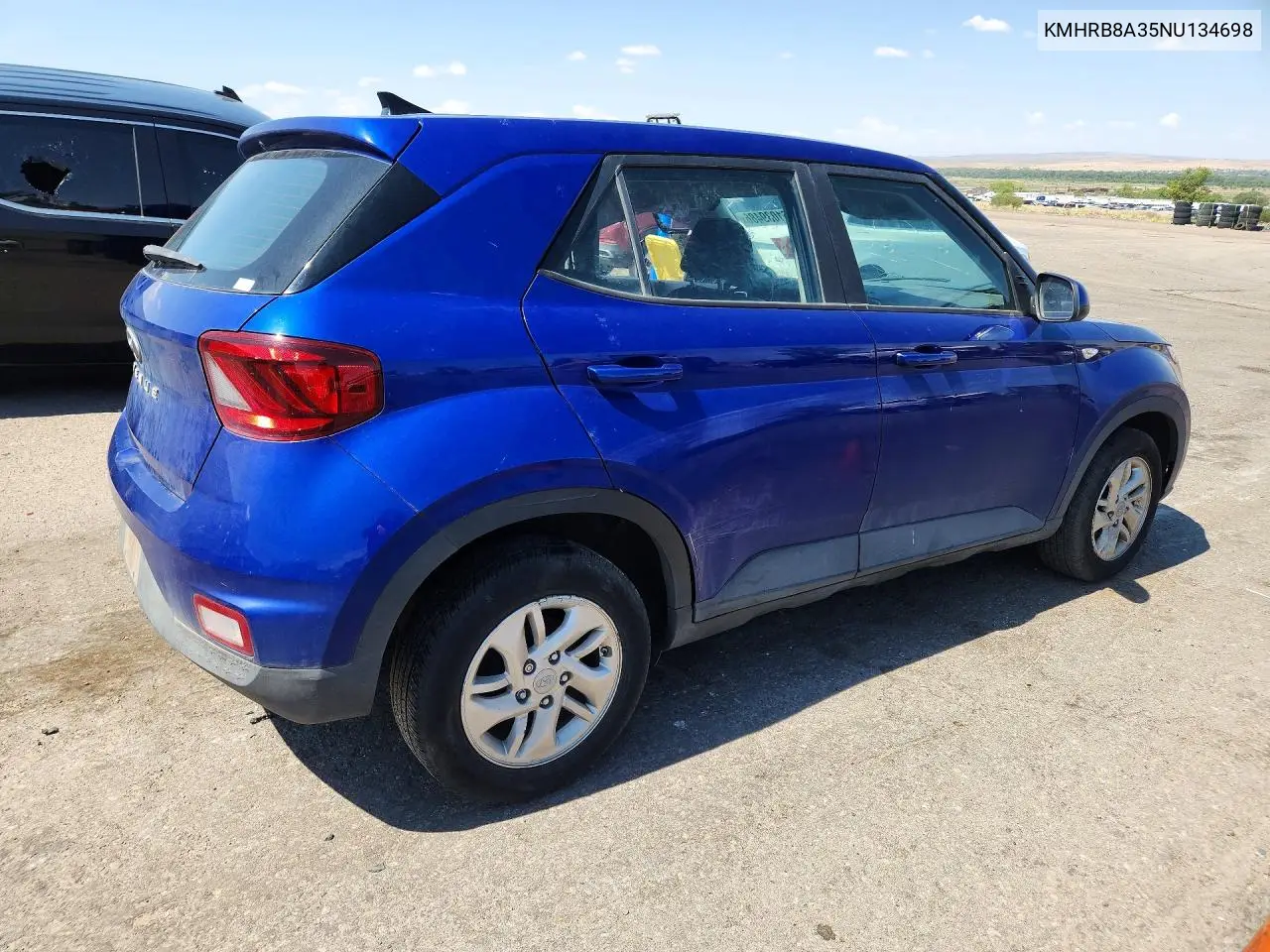 2022 Hyundai Venue Se VIN: KMHRB8A35NU134698 Lot: 61039486