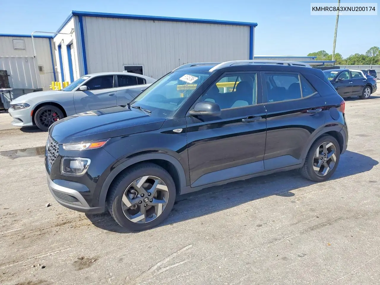 2022 Hyundai Venue Sel VIN: KMHRC8A3XNU200174 Lot: 61045796