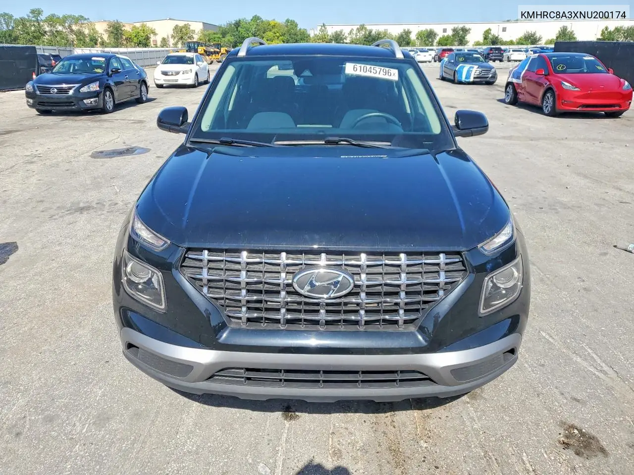 2022 Hyundai Venue Sel VIN: KMHRC8A3XNU200174 Lot: 61045796