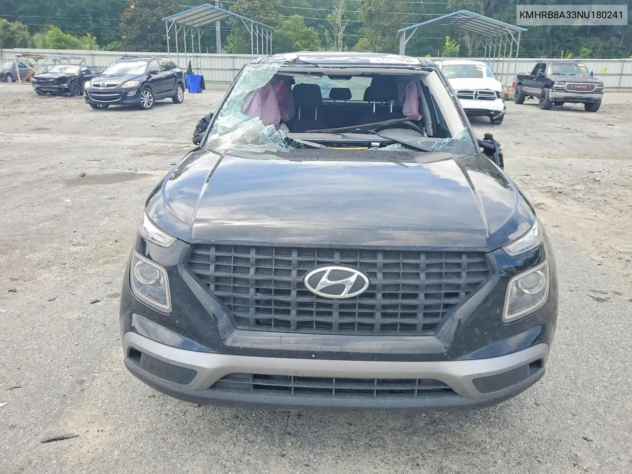 2022 Hyundai Venue Se VIN: KMHRB8A33NU180241 Lot: 61163256