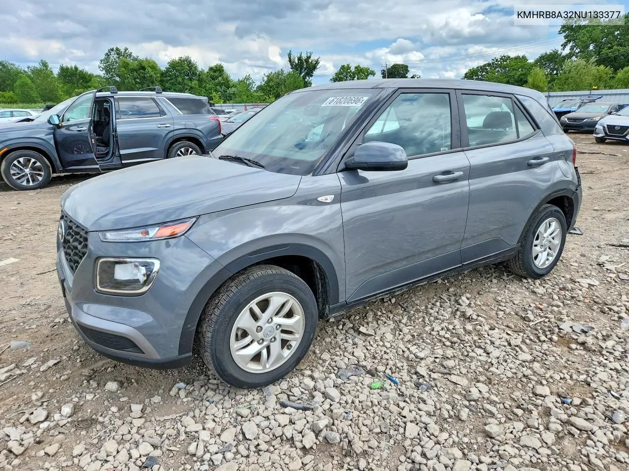 2022 Hyundai Venue Se VIN: KMHRB8A32NU133377 Lot: 61820696