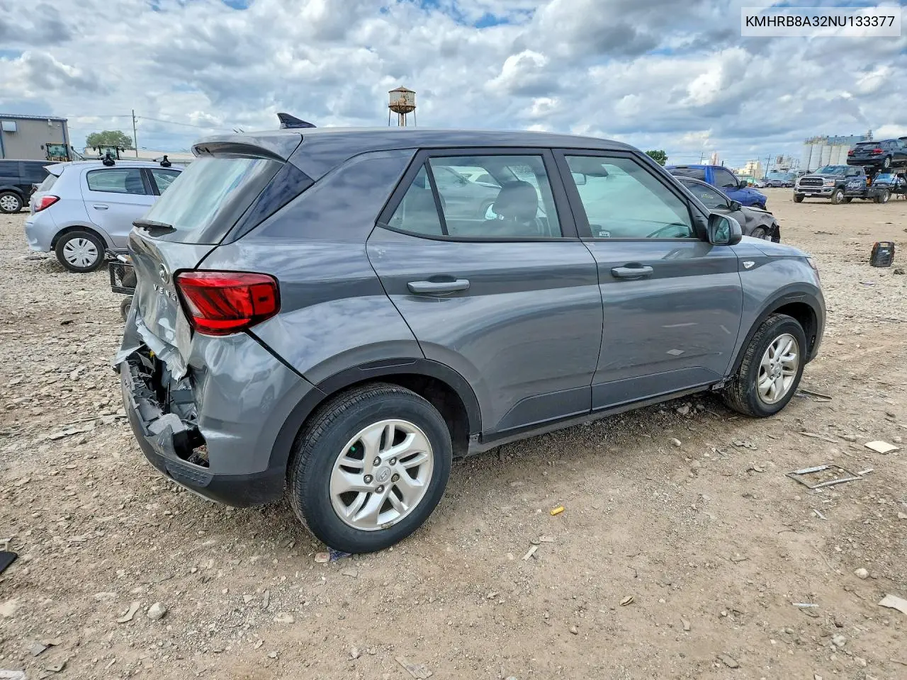 2022 Hyundai Venue Se VIN: KMHRB8A32NU133377 Lot: 61820696