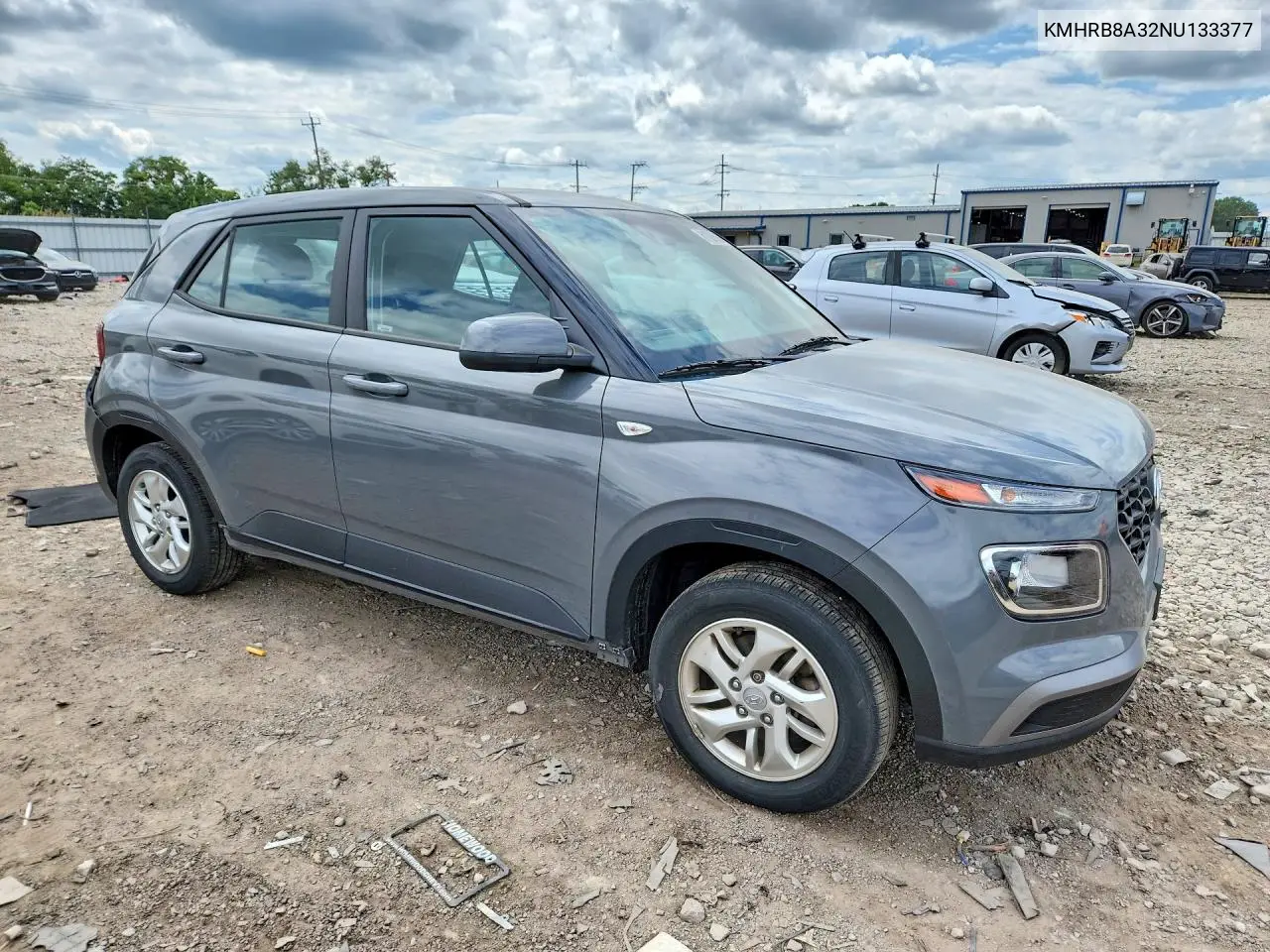 2022 Hyundai Venue Se VIN: KMHRB8A32NU133377 Lot: 61820696