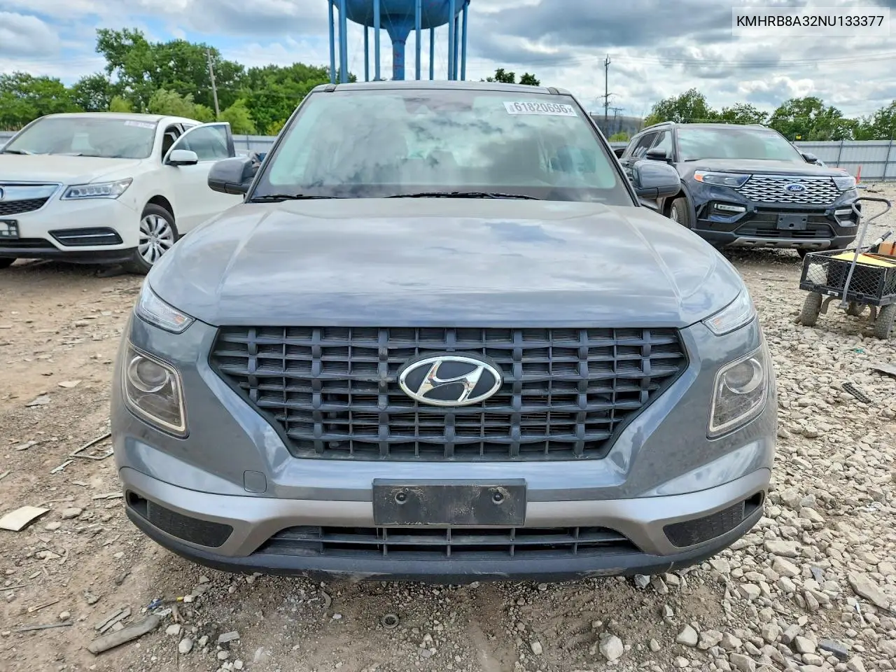2022 Hyundai Venue Se VIN: KMHRB8A32NU133377 Lot: 61820696