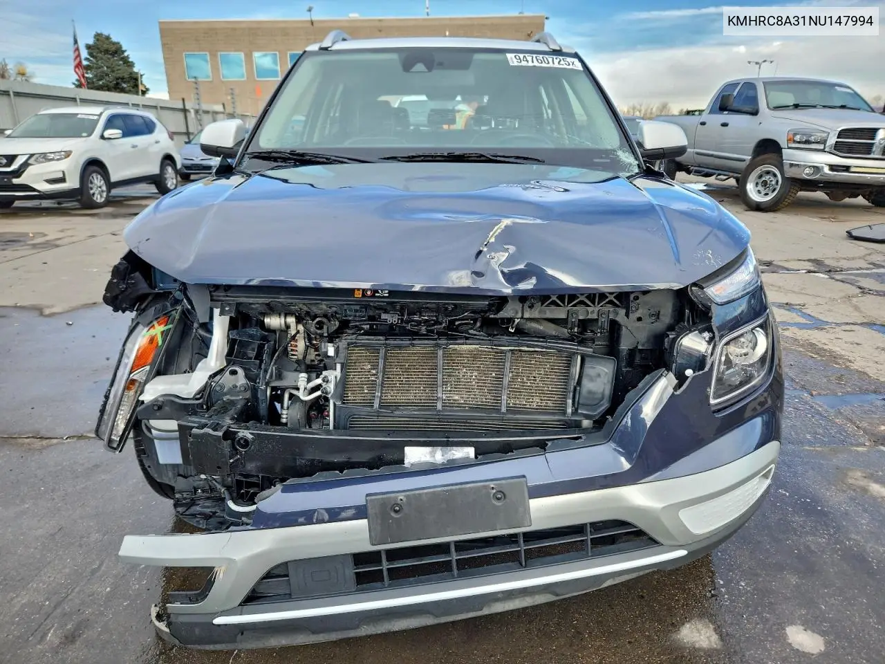 KMHRC8A31NU147994 2022 Hyundai Venue Limited