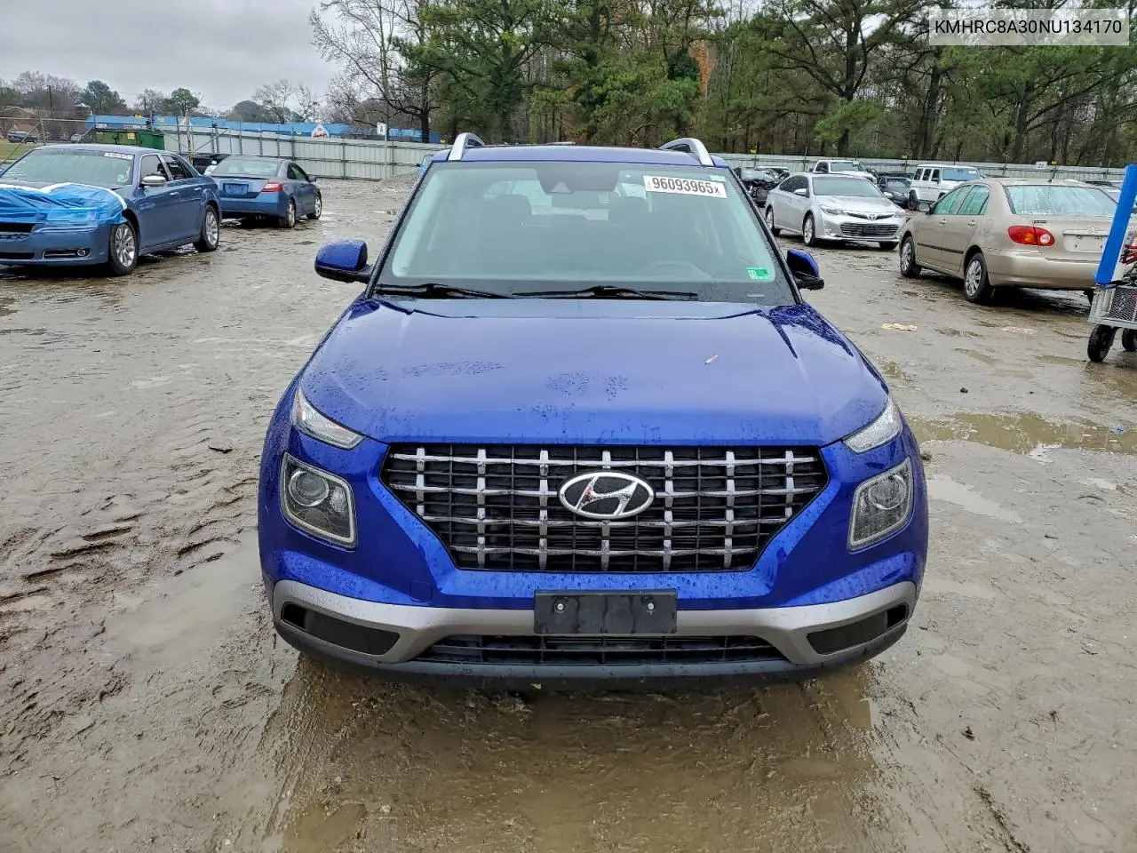 KMHRC8A30NU134170 2022 Hyundai Venue Sel