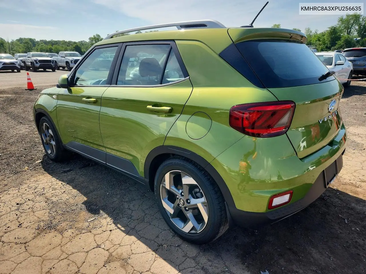 2023 Hyundai Venue Sel VIN: KMHRC8A3XPU256635 Lot: 56758106